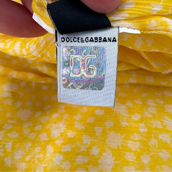 Dolce and Gabbana Silk Blend Blouse - Pre-owned - Picture 5 of 5